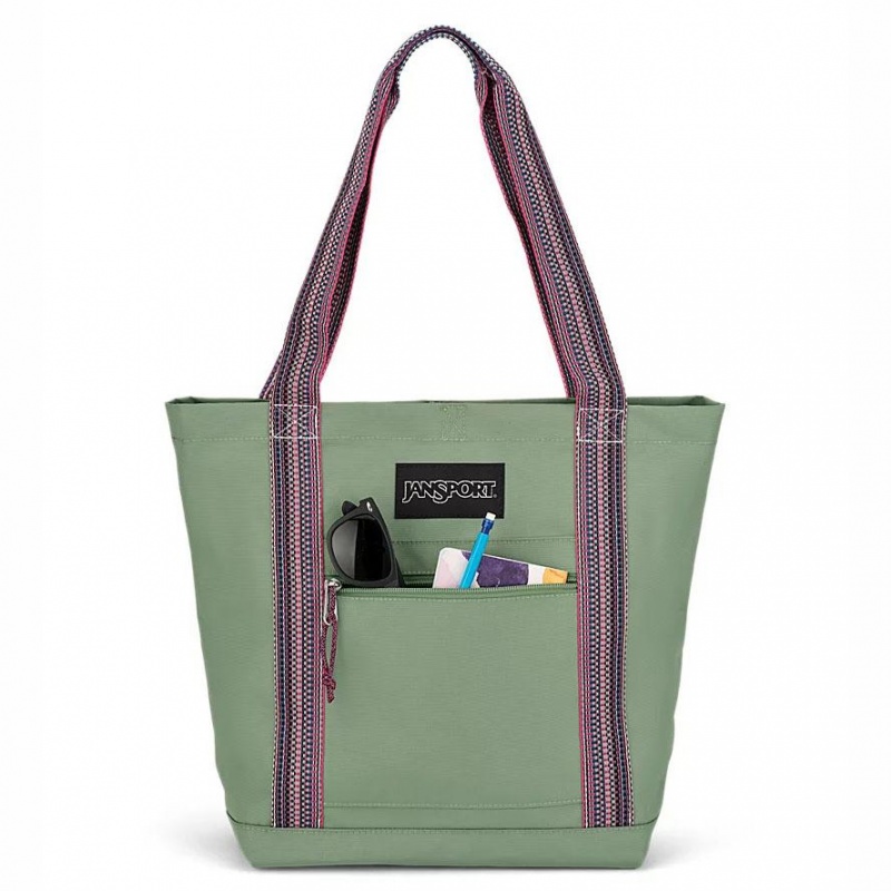 JanSport Restore Tote Torbe Torba Tote Zelene | EHRVG24502