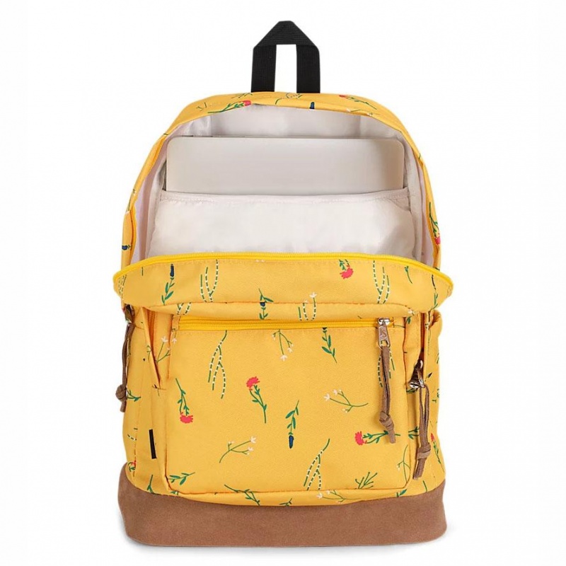 JanSport Right Pack Ruksaci Školske ruksake Žute | HRDFL18051