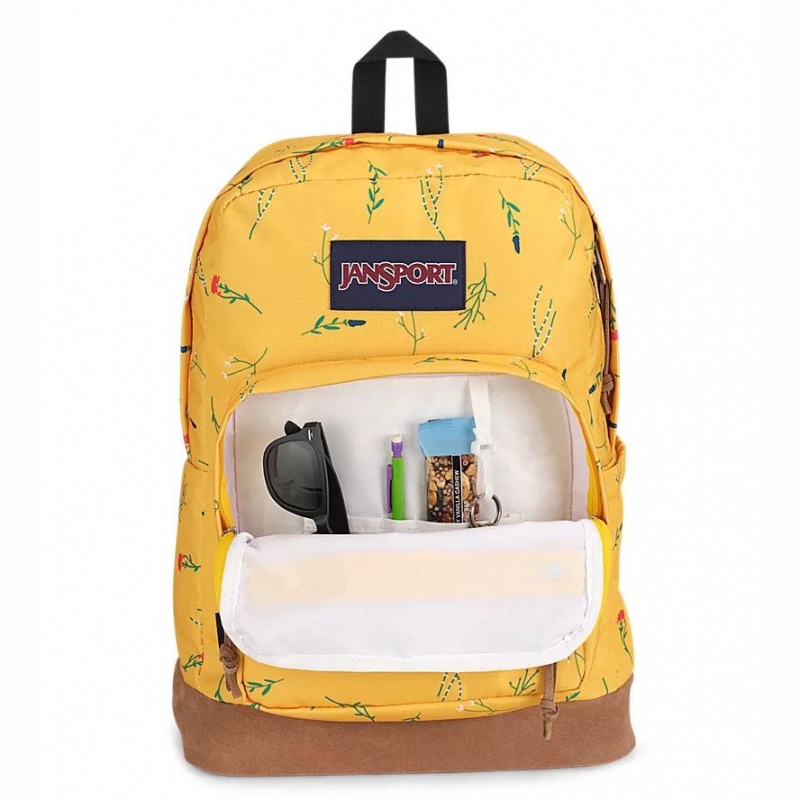 JanSport Right Pack Ruksaci Školske ruksake Žute | HRDFL18051
