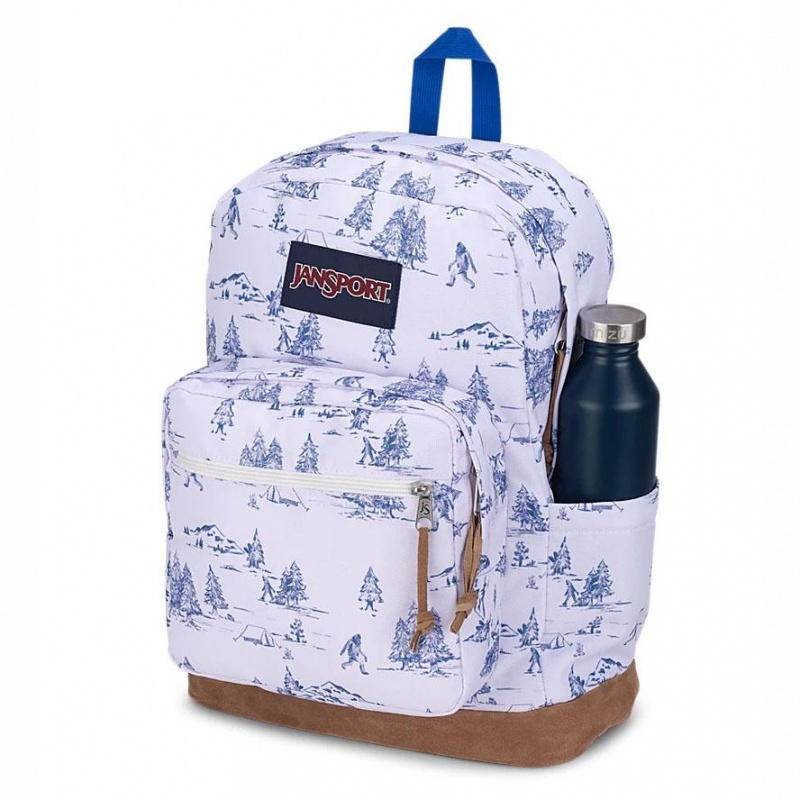 JanSport Right Pack Ruksaci Školske ruksake Bijele Plave | THRPQ91443