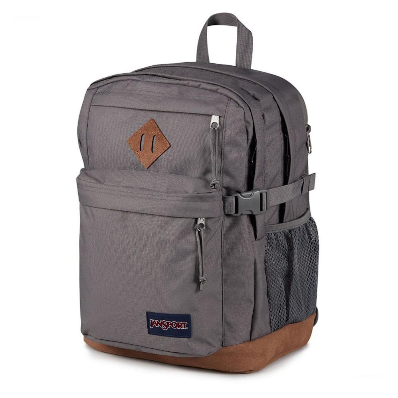 JanSport SUEDE CAMPUS Ruksaci Školske ruksake Tamno Sive | HRCIF62657