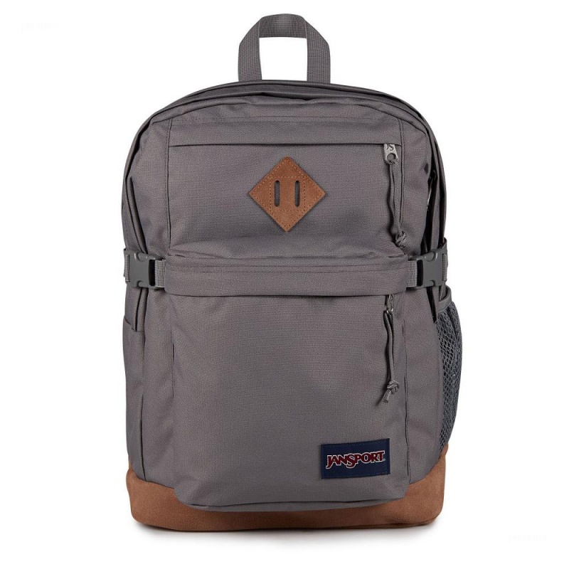 JanSport SUEDE CAMPUS Ruksaci Školske ruksake Tamno Sive | HRCIF62657