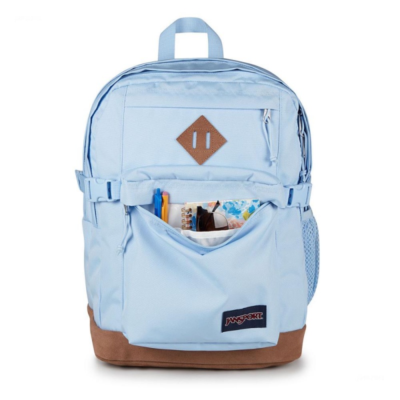 JanSport SUEDE CAMPUS Ruksaci Školske ruksake Plave | HRQCS69354