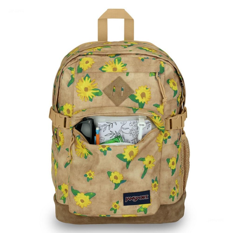JanSport SUEDE CAMPUS Ruksaci Školske ruksake Kaki Boja | HRZDE48327