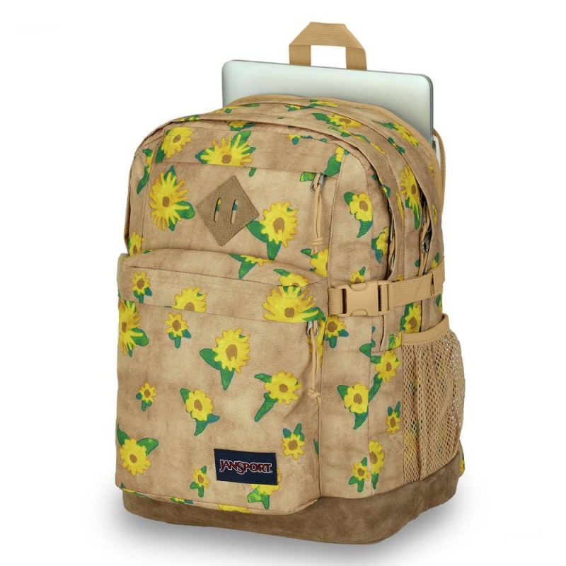 JanSport SUEDE CAMPUS Ruksaci Školske ruksake Kaki Boja | HRZDE48327