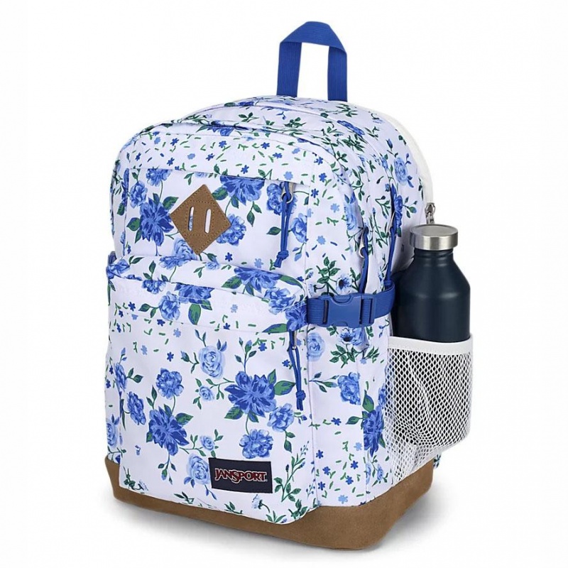 JanSport SUEDE CAMPUS Ruksaci Školske ruksake Bijele Plave | EHRHC55196