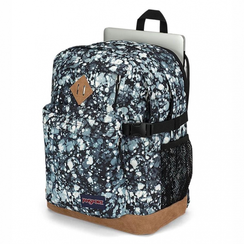 JanSport SUEDE CAMPUS Ruksaci Školske ruksake Plave Crne | XHRBH98313