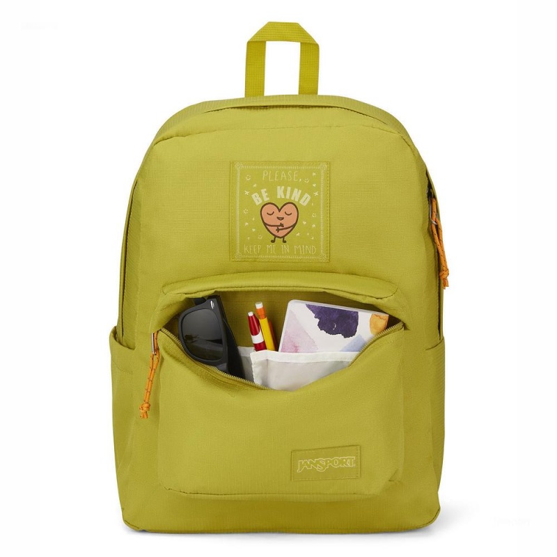 JanSport SUPERBREAK PLUS FX Ruksaci Laptop Ruksak Žute | HRJZR20637