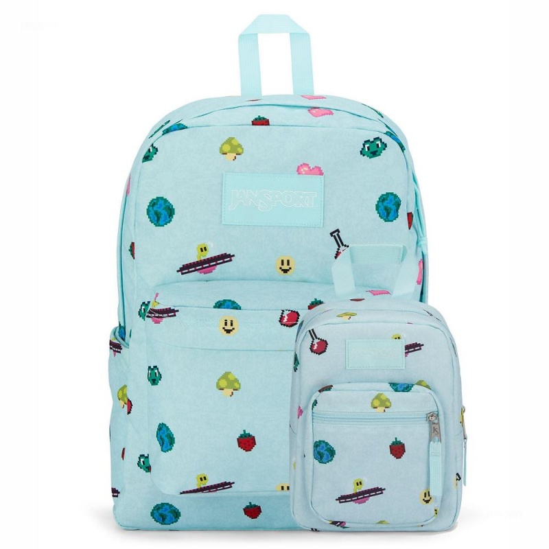 JanSport SUPERBREAK® + BIG BREAK Ruksaci Školske ruksake Plave | EHRVG84852