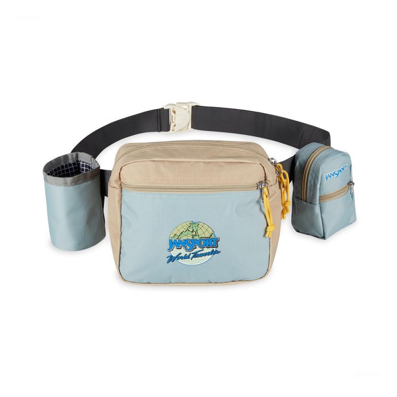 JanSport SURPLUS WORLD TRAVELER Torbe Fanny Paketi Smeđe Plave | PHRQX23616