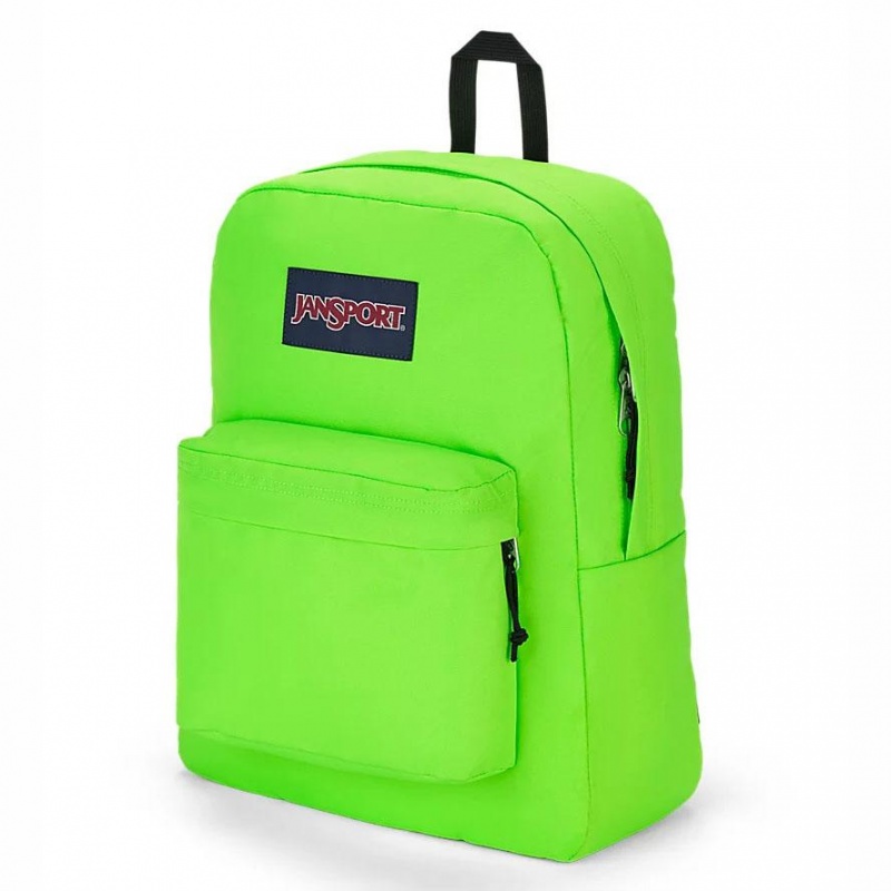 JanSport SuperBreak® Plus Ruksaci Laptop Ruksak Zelene | UHRTG95923