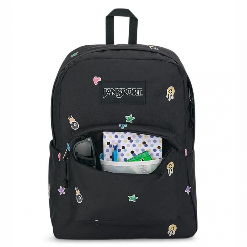 JanSport SuperBreak® Plus Ruksaci Laptop Ruksak Crne | HRZPD43261
