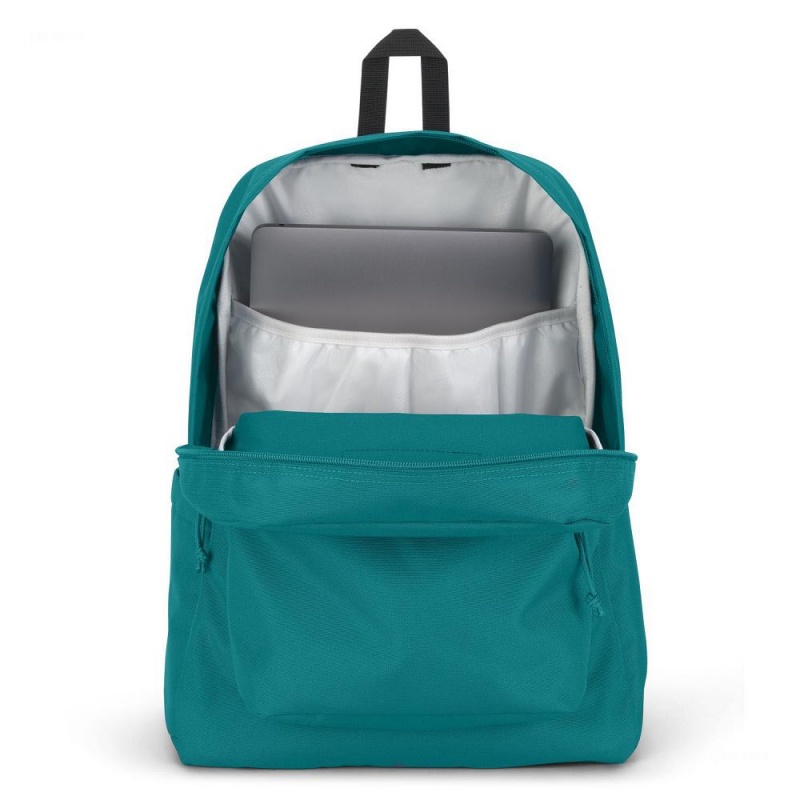 JanSport SuperBreak® Plus Ruksaci Laptop Ruksak Tirkizne | BHRSD29761