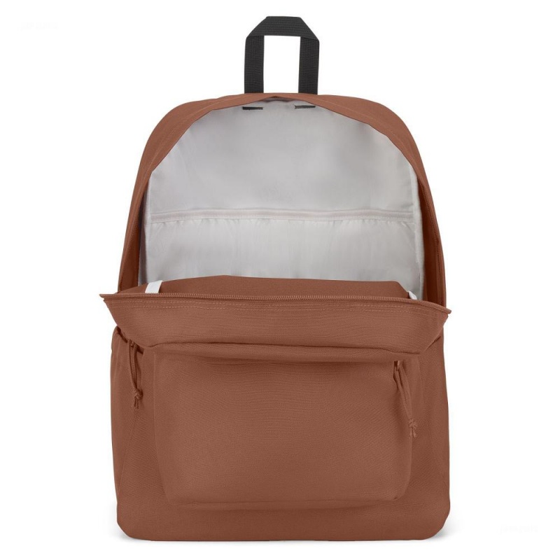 JanSport SuperBreak® Plus Ruksaci Laptop Ruksak Smeđe | HRQAV48312