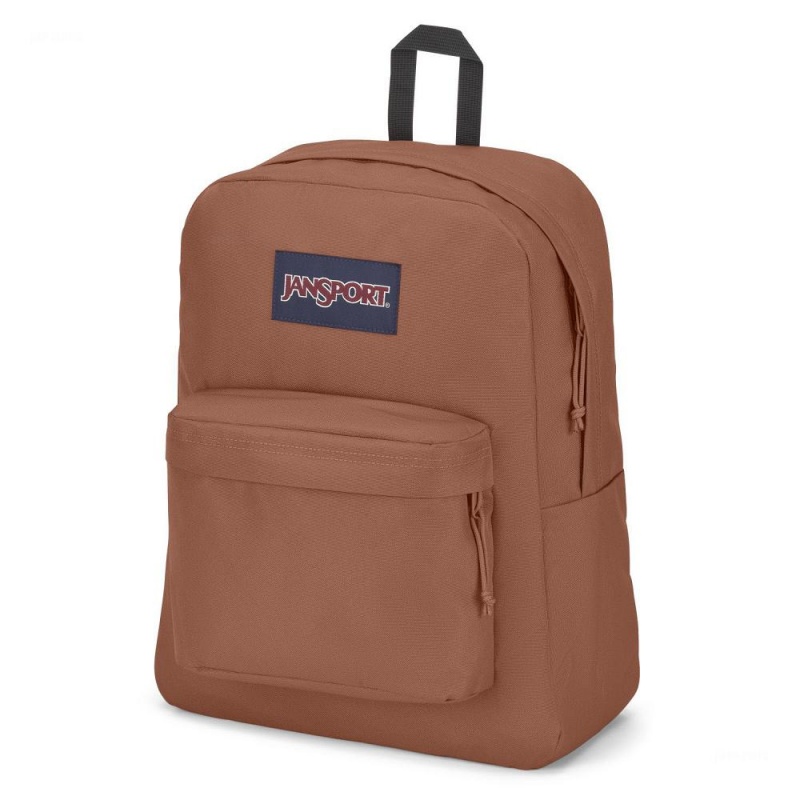 JanSport SuperBreak® Plus Ruksaci Laptop Ruksak Smeđe | HRQAV48312