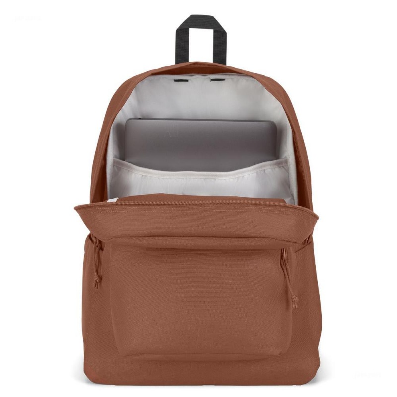 JanSport SuperBreak® Plus Ruksaci Laptop Ruksak Smeđe | HRQAV48312