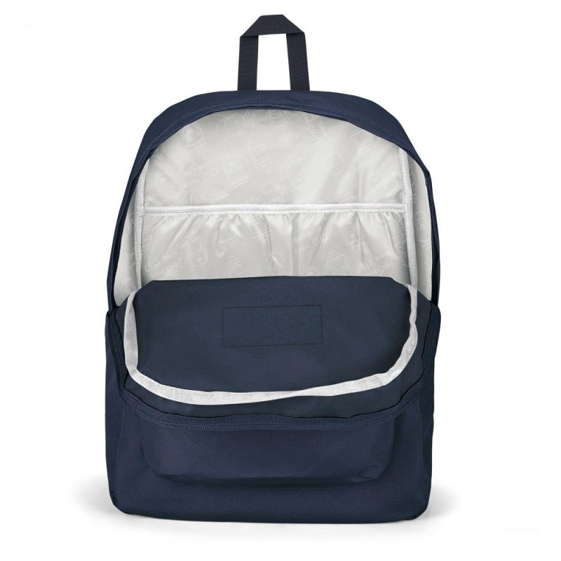 JanSport SuperBreak® Plus Ruksaci Laptop Ruksak Tamnoplave | YHRGT93163
