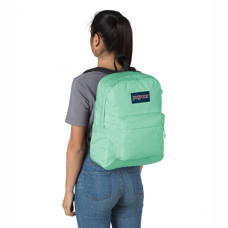 JanSport SuperBreak® Plus Ruksaci Laptop Ruksak Tirkizne | THRWZ93914