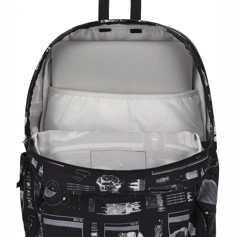 JanSport SuperBreak® Plus Ruksaci Laptop Ruksak Crne | QHRUV74722
