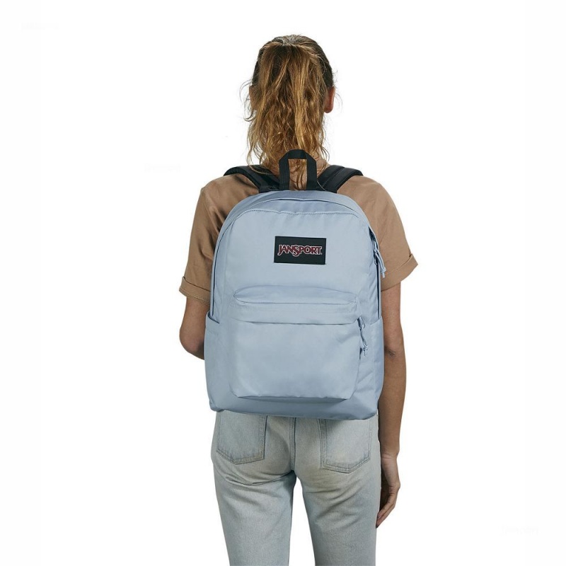 JanSport SuperBreak® Plus Ruksaci Laptop Ruksak Svijetlo Plave | HRDFL58434