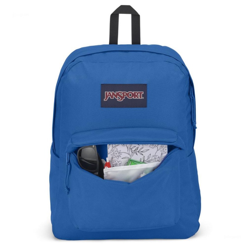 JanSport SuperBreak® Plus Ruksaci Školske ruksake Plave | YHRVQ79377