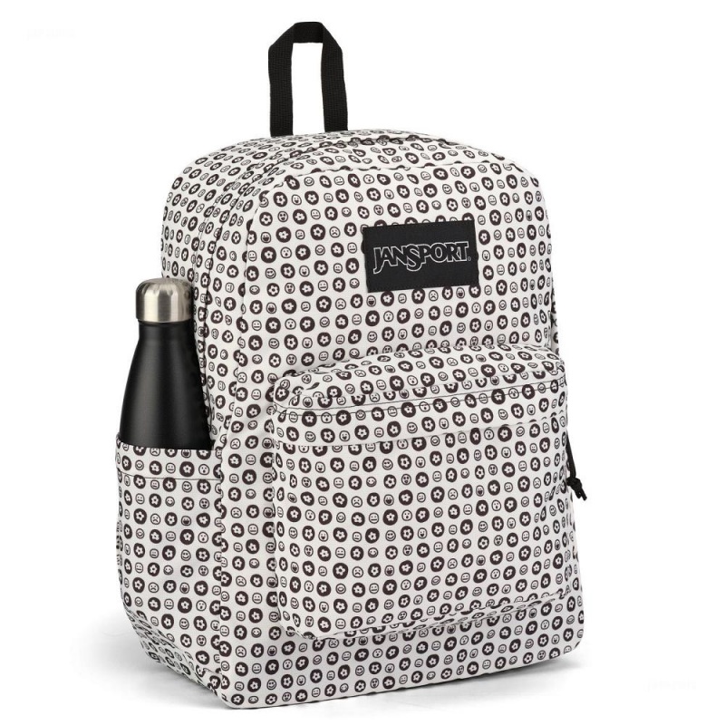 JanSport SuperBreak® Plus Ruksaci Školske ruksake Bijele Crne | HRNZX13251