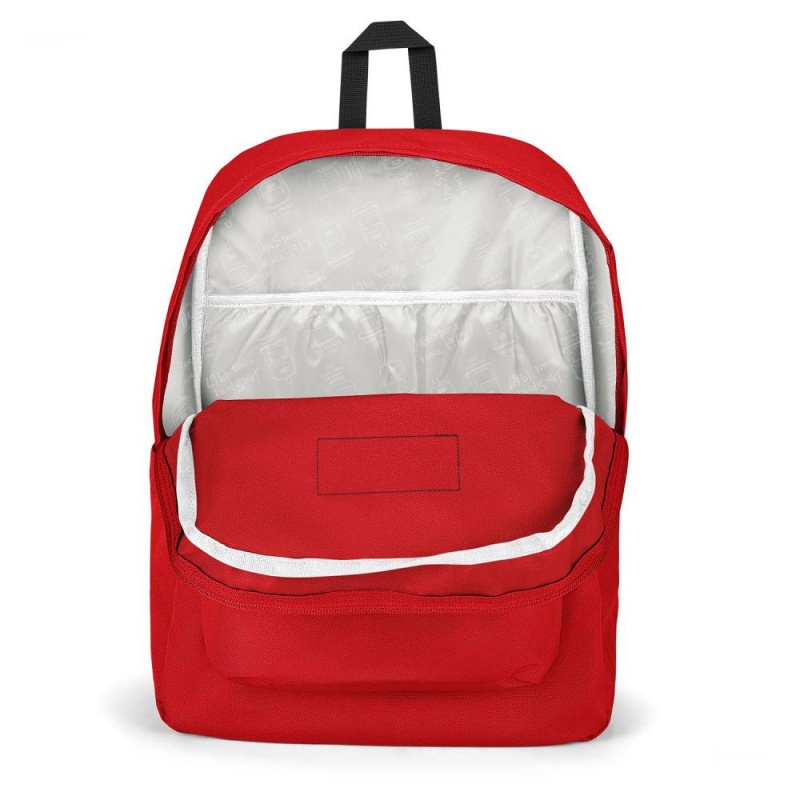JanSport SuperBreak® Plus Ruksaci Školske ruksake Crvene | MHRFT80873