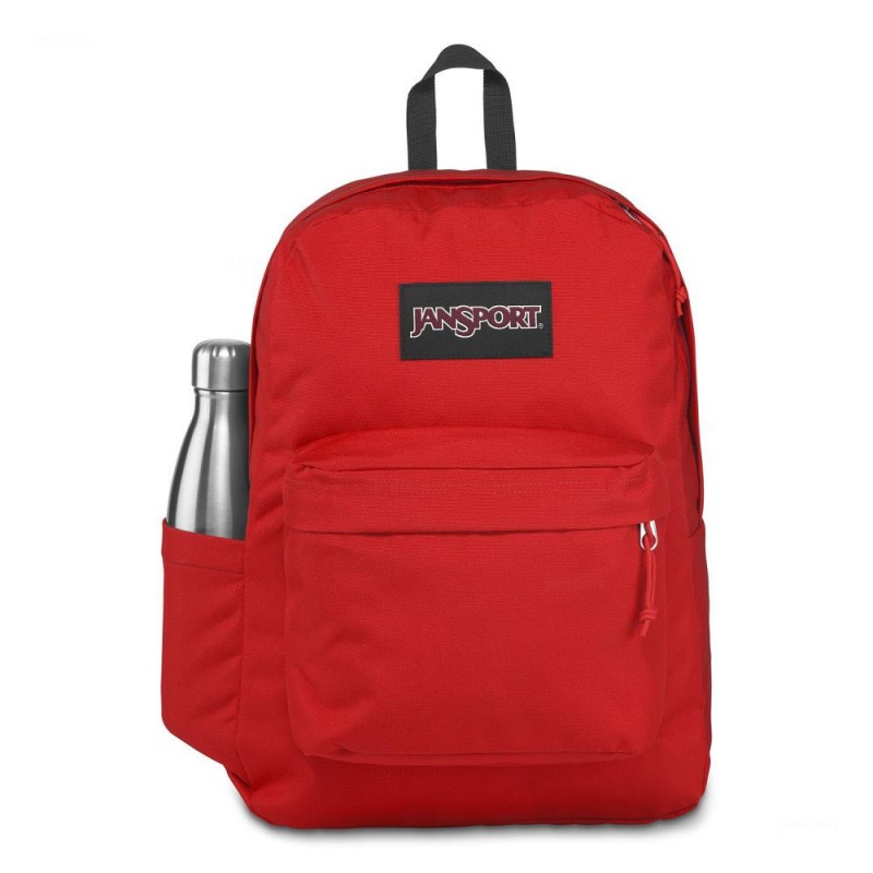 JanSport SuperBreak® Plus Ruksaci Školske ruksake Crvene | MHRFT80873