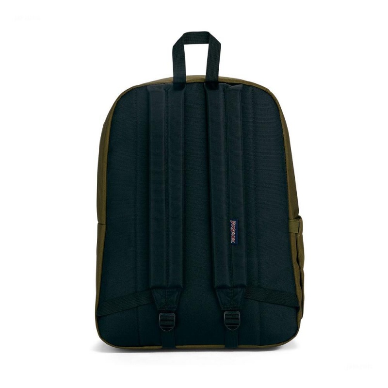 JanSport SuperBreak® Plus Ruksaci Školske ruksake Maslinasto Zelene | HRZDE45307