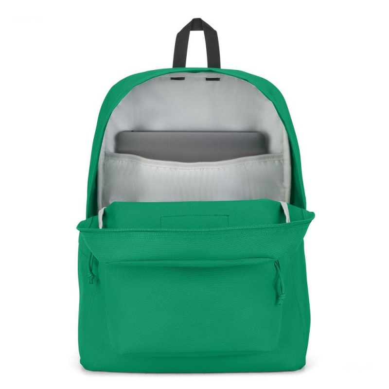JanSport SuperBreak® Plus Ruksaci Školske ruksake Zelene | SHRNY60235