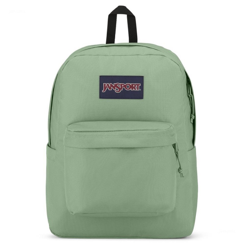 JanSport SuperBreak® Plus Ruksaci Školske ruksake Svijetlo Zelene | HRXMI26577