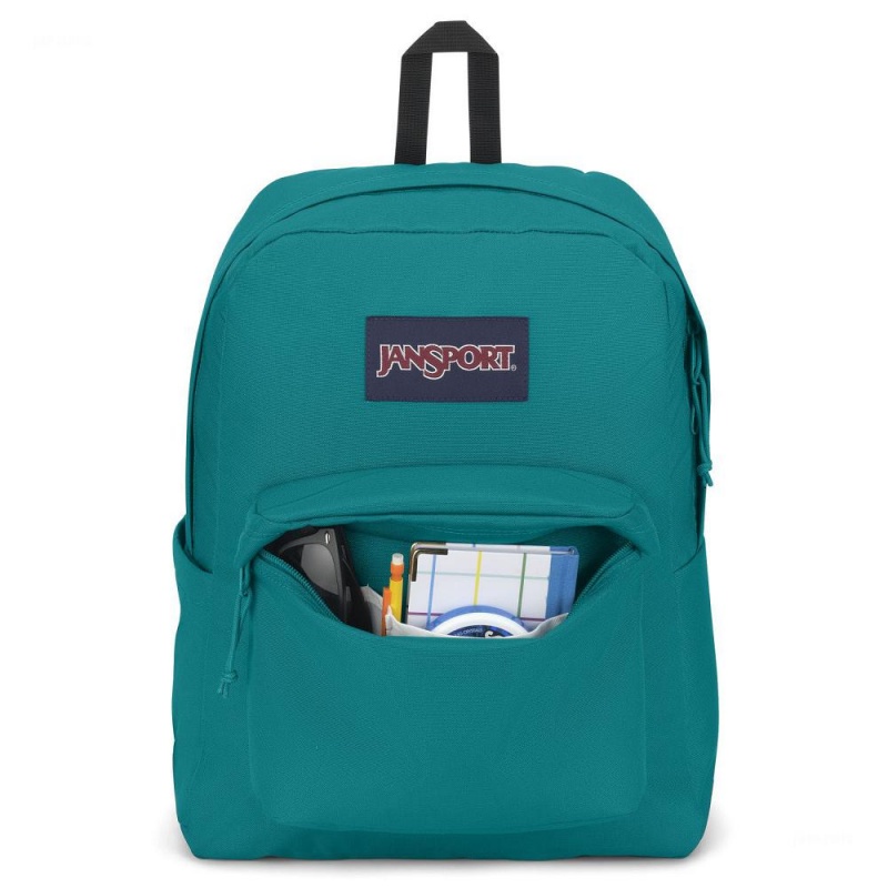 JanSport SuperBreak® Plus Ruksaci Školske ruksake Tirkizne | HREAH19528