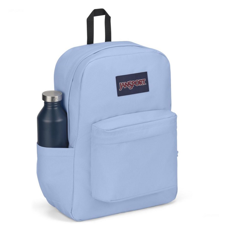 JanSport SuperBreak® Plus Ruksaci Školske ruksake Svijetlo Plave | PHRQX71644