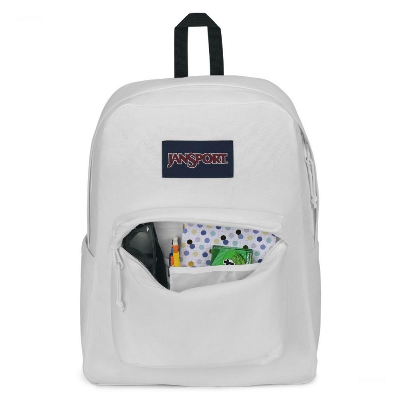 JanSport SuperBreak® Plus Ruksaci Školske ruksake Bijele | YHRGT49329