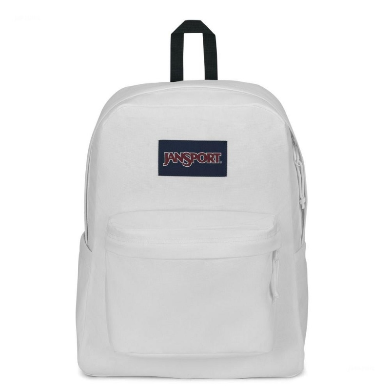 JanSport SuperBreak® Plus Ruksaci Školske ruksake Bijele | YHRGT49329