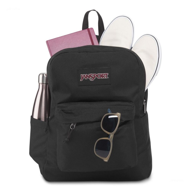 JanSport SuperBreak® Plus Ruksaci Školske ruksake Crne | MHRFT32852