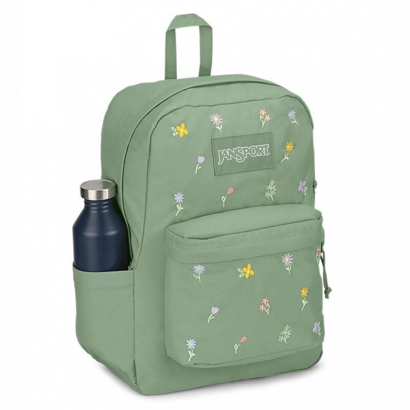 JanSport SuperBreak® Plus Ruksaci Školske ruksake Zelene | EHRVG59947
