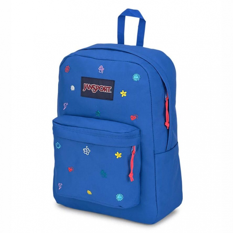 JanSport SuperBreak® Plus Ruksaci Školske ruksake Plave | HRDFL59872