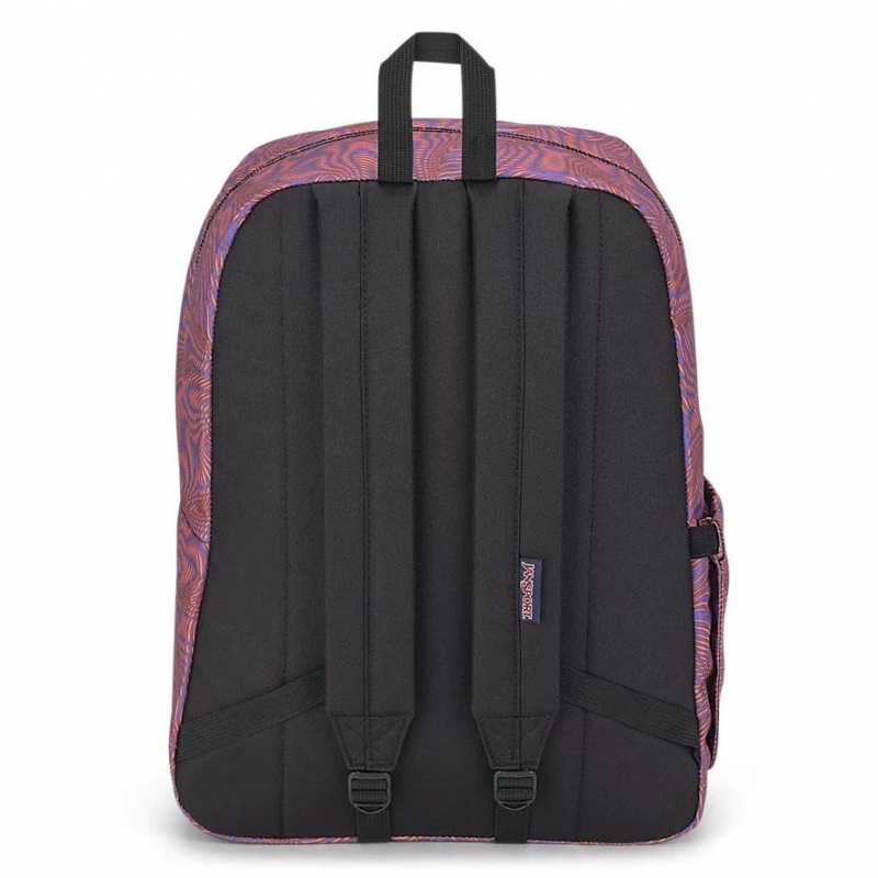 JanSport SuperBreak® Plus Ruksaci Školske ruksake Ljubičaste Narančaste | HRCVG42195
