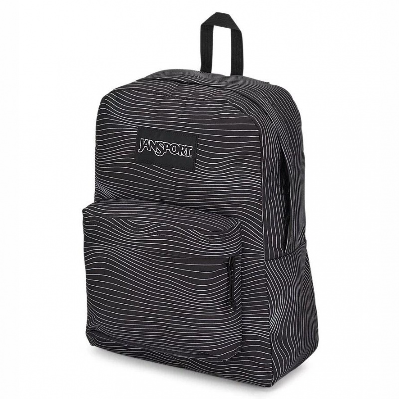 JanSport SuperBreak® Plus Ruksaci Školske ruksake Crne | DHRVO77064