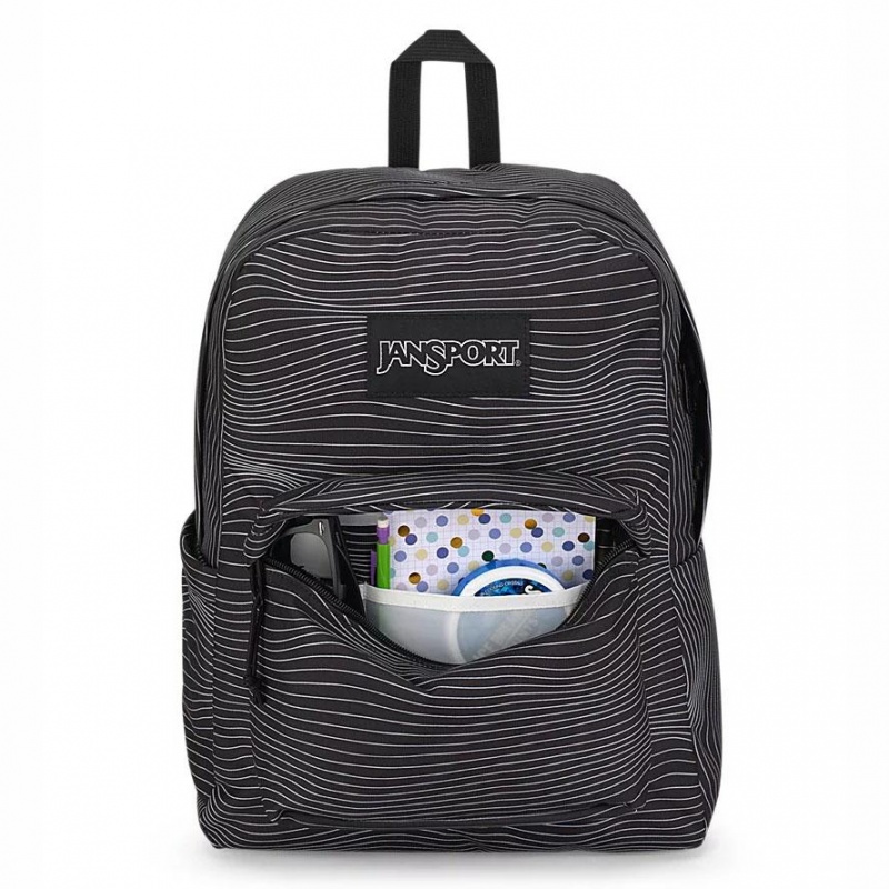 JanSport SuperBreak® Plus Ruksaci Školske ruksake Crne | DHRVO77064