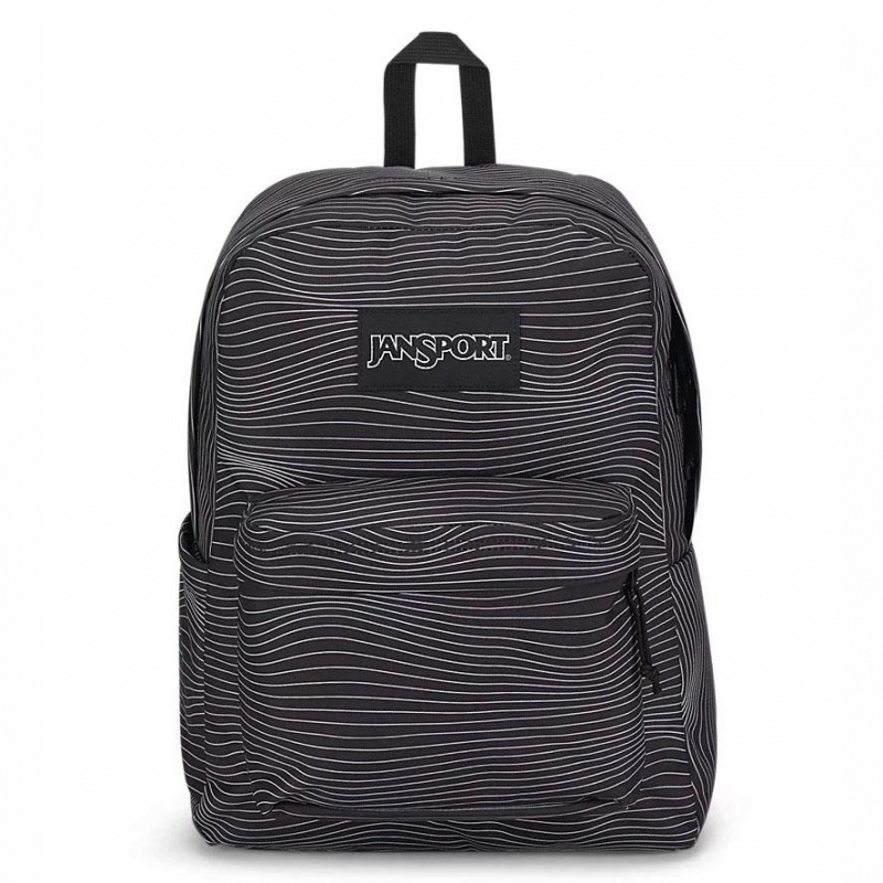 JanSport SuperBreak® Plus Ruksaci Školske ruksake Crne | DHRVO77064