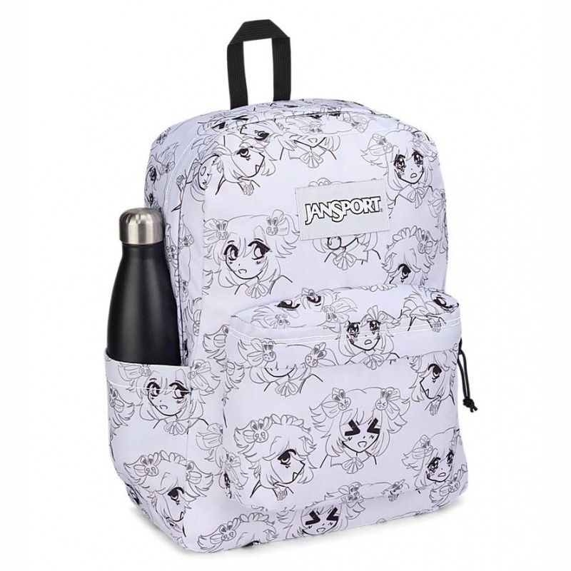 JanSport SuperBreak® Plus Ruksaci Školske ruksake Bijele | AHRDF20855