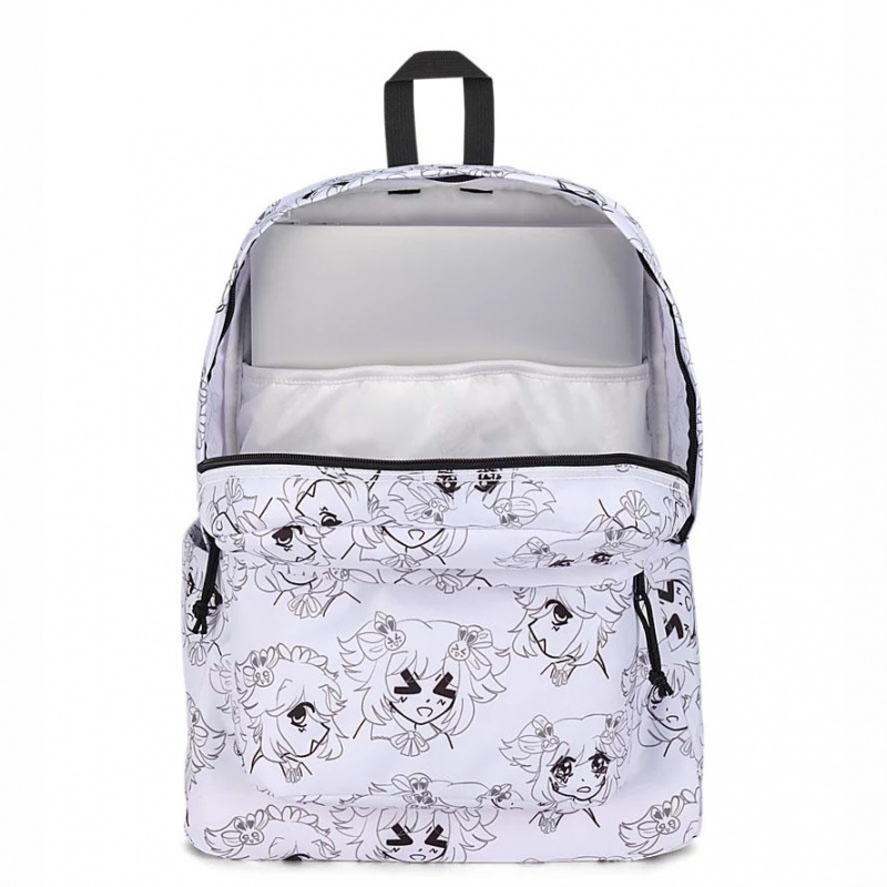 JanSport SuperBreak® Plus Ruksaci Školske ruksake Bijele | AHRDF20855