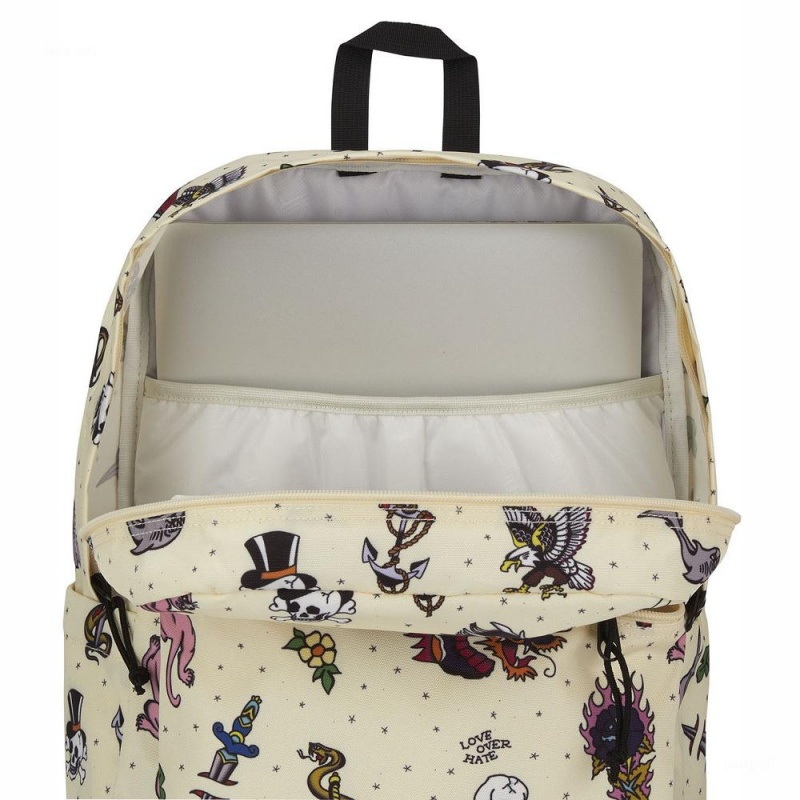JanSport SuperBreak® Plus Ruksaci Školske ruksake Bež | PHRER84767