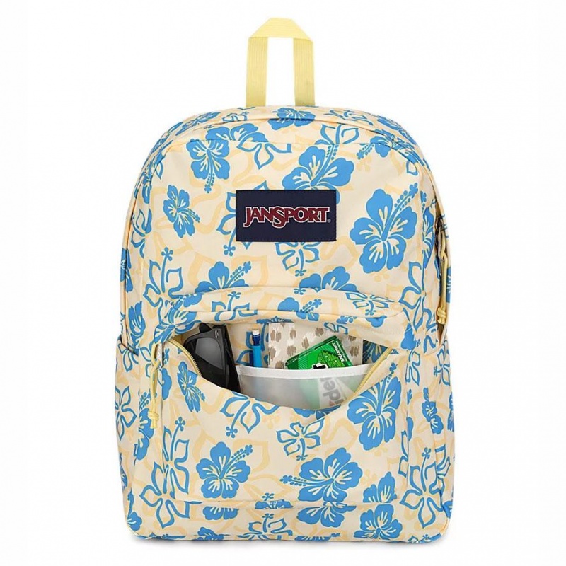 JanSport SuperBreak® Ruksaci Školske ruksake Žute Plave | HRJVR37813