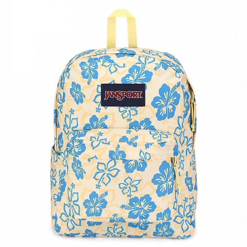 JanSport SuperBreak® Ruksaci Školske ruksake Žute Plave | HRJVR37813