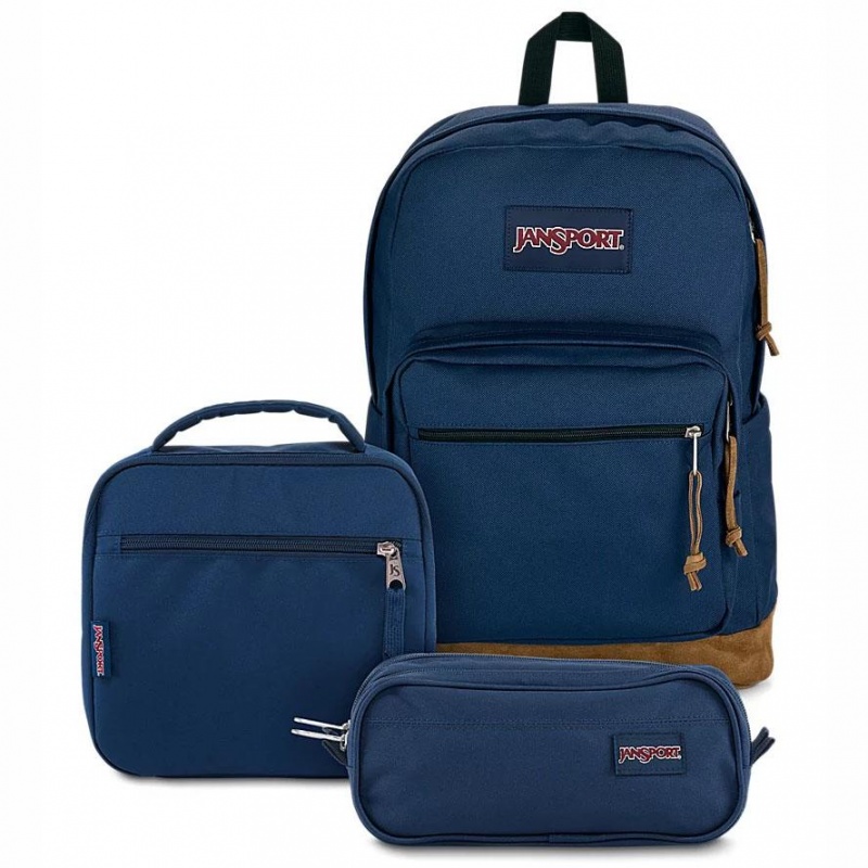 JanSport TIMELESS BLUE NAVY BUNDLE Ruksaci Školske ruksake Tamnoplave | HRIIZ95903