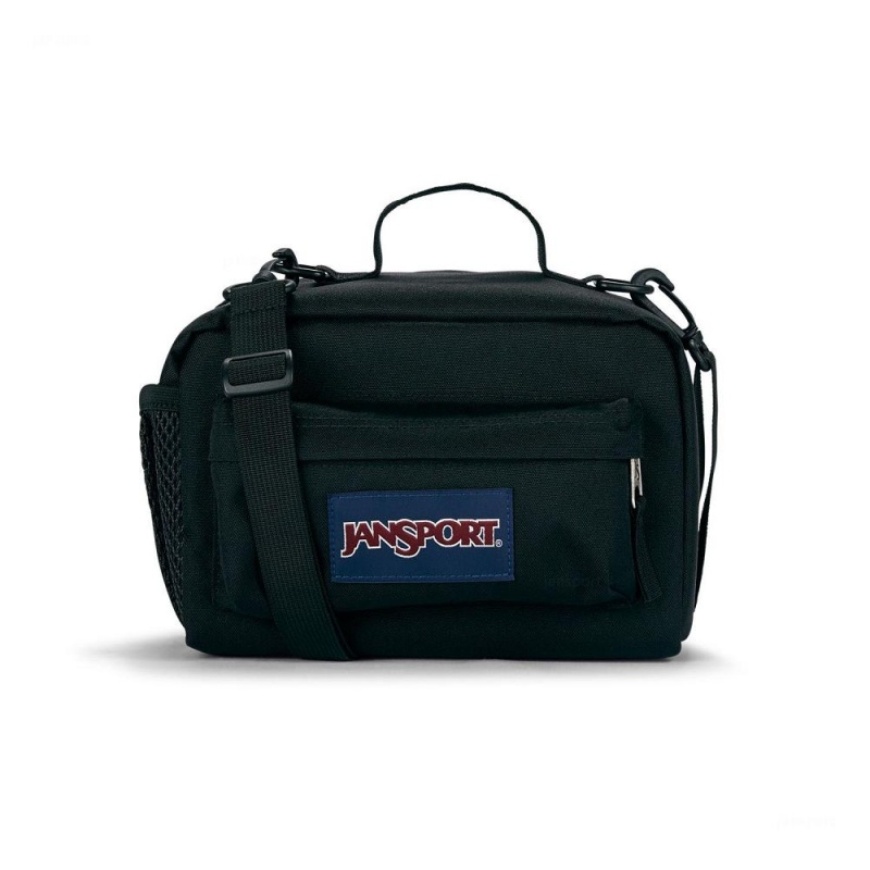 JanSport The Carryout Torbe Torba Za Ručak Crne | QHRUV23350